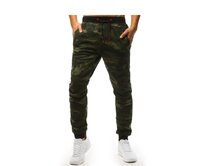 J.Style UX1469 pánské tepláky Camo zelené zelená, M