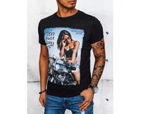 Daniel & Jones RX5051 pánské triko černé černá, L