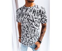 Bless RX5104 pánské triko bílé bílá, XL