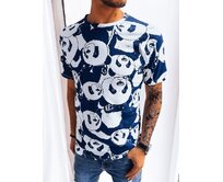 Bless RX5109 pánské triko bílá/modrá bílá/modrá, XL