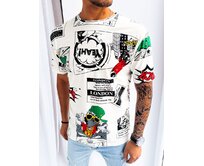 Bless RX5113 pánské triko bílé bílá, XL