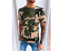 J.Style RX5084 pánské triko camo/khaki khaki/Camo, M