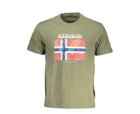 Napapijri Guiro NP0A4H22 tričko zelené zelená, L