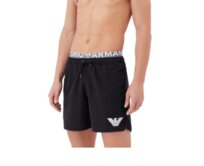 Emporio Armani 211740 3R432 pánské šortky černé černá, 48/M