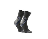 Högert KAHL sportovní ponožky 3 PACK černé černá, 43/44