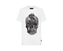 Philipp Plein MTK5131 PJY002N tričko bílé bílá, S