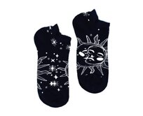 Awm ponožky bambusové Hop Hare Slunce a měsíc černé černá, 36-46