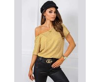 Rue Paris 178075 tričko žluté žlutá, L