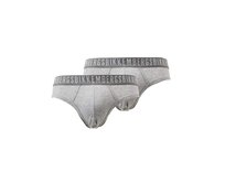 Bikkembergs BKK1USP02BI Slip 2 PACK šedé šedá, XL