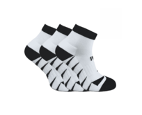 Raj Pol Pation Sport 714285 3/4 Socks 3 Pack White/Black 35/38 bílá/černá, 35/38