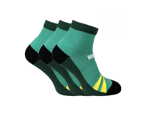 Raj Pol Pation Sport 714193 3/4 Socks 3 Pack Multicolor 35/38 zelená, 35/38