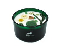 Awm Hop Hare Magická Květinová Svíčka s Krystaly - Kouzelník 330g