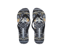 Philipp Plein BRD 90199 žabky Black 40/41 černá, 40/41