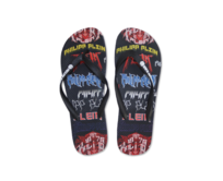 Philipp Plein BRD 90299 žabky Black 40/41 černá, 40/41