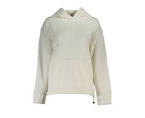 Calvin Klein 00GWS3W300 Dámská mikina bílá L bílá, L