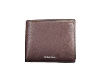 Calvin Klein K50K509616 Pánská peněženka hnědá Hnědá