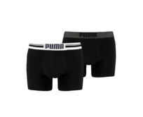 Puma Placed Logo 906519 03 Boxer 2 Pack černé černá, M