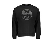 North Sails 902473000 Pánská mikina černá 2XL černá, XXL