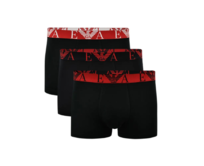 Emporio Armani 111357 4F715 Boxer 3 Pack Black černá, L