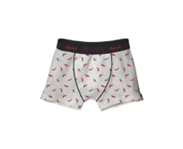 Lee Cooper Bavlněné Boxerky s potiskem šedé šedá, L