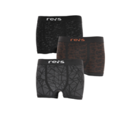 Reis UP BOXBIT Boxer 3 Pack barevné barevná, S/M