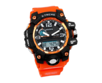 Exactime CC024 pánské hodinky oranžová