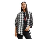 Desigual 22WWCW14 Kate dámská košile šedá L šedá, L