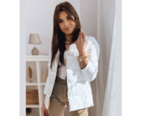 KMJ TY2525 dámská letní bunda L bílá, L