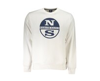 North Sails 902473000 Pánská mikina bílá S bílá, S