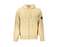 Calvin Klein J30J324956 Pánská mikina béžová S béžová, S