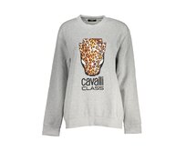 Cavalli Class QXT67YCF062 Dámská mikina šedá 2XL šedá, XXL