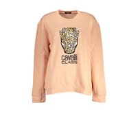 Cavalli Class QXT67YCF062 Dámská mikina lososová 2XL Lososová, XXL
