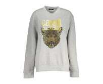 Cavalli Class QXT67ZCF062 Dámská mikina šedá XL šedá, XL
