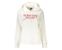 Tommy Jeans DW0DW20170 Dámská mikina bílá M bílá, M
