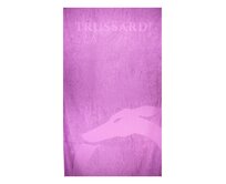 Trussardi TRU2MTW01 Plážová osuška fialová 88 x 190 cm fialová