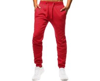 J.Style UX2708 pánské tepláky červené červená, M