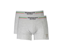 Aeronautica Militare SCOBX001J508 Boxer 2 PACK šedé šedá, L