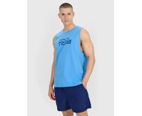 4F pánské tílko 4FWSS25TSLEM123 modré modrá, 2XL