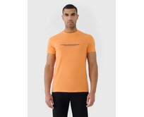 4F Pánské tričko 4FWSS25TTSHM2004 oranžové oranžová, 2XL