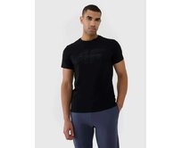 4F Pánské tričko 4FWSS25TTSHM2004 černé černá, 2XL