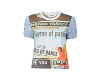 Desigual 23SWTK69 Dámské tričko vícebarevné L Vícebarevné, L