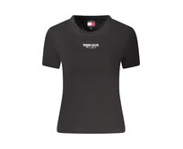 Tommy Jeans DW0DW20913 Dámské tričko černé S černá, S