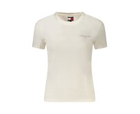 Tommy Jeans DW0DW21164 Dámské tričko bílé M bílá, M