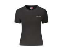 Tommy Jeans DW0DW21164 Dámské tričko černé XL černá, XL