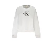 Calvin Klein LV047B234G Dámská mikina bílá M bílá, M