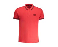 Cavalli Class QXT64YKB002 Pánské polo červené/černé L červená/černá, L