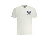 North Sails 996024000 Pánské tričko bílé 2XL bílá, XXL
