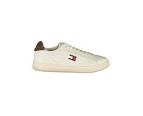 Tommy Jeans EM0EM01596 Pánské tenisky bílé/hnědé 45 Bílá/hnědá, 45