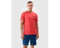 4F pánské tričko 4FWSS25TTSHM1984 korálové korálová, M, L, XL, 2XL