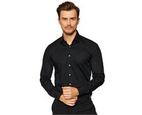 Calvin Klein K10K108229 Pánská košile černá 39 černá, 39
